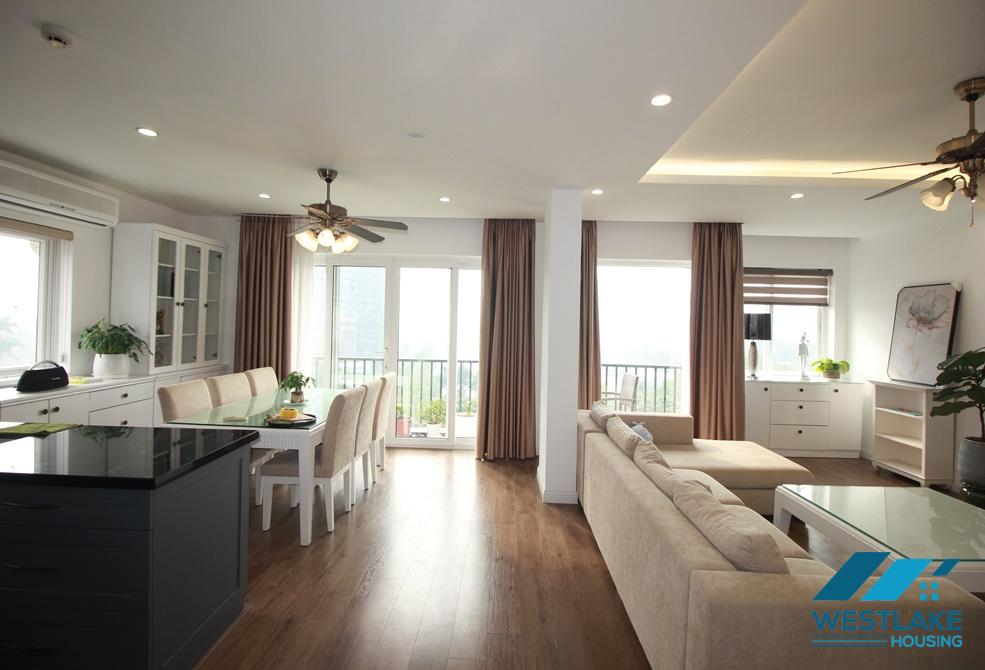Newly revonated and beautiful lake view 02 bedrooms apartment for rent on To Ngoc Van Street, Tay Ho, Ha Noi
