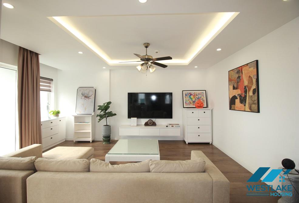 Newly revonated and beautiful lake view 02 bedrooms apartment for rent on To Ngoc Van Street, Tay Ho, Ha Noi