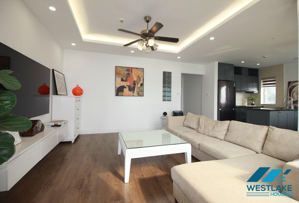 Newly revonated and beautiful lake view 02 bedrooms apartment for rent on To Ngoc Van Street, Tay Ho, Ha Noi