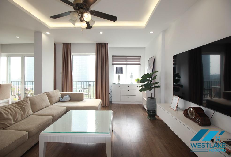 Newly revonated and beautiful lake view 02 bedrooms apartment for rent on To Ngoc Van Street, Tay Ho, Ha Noi