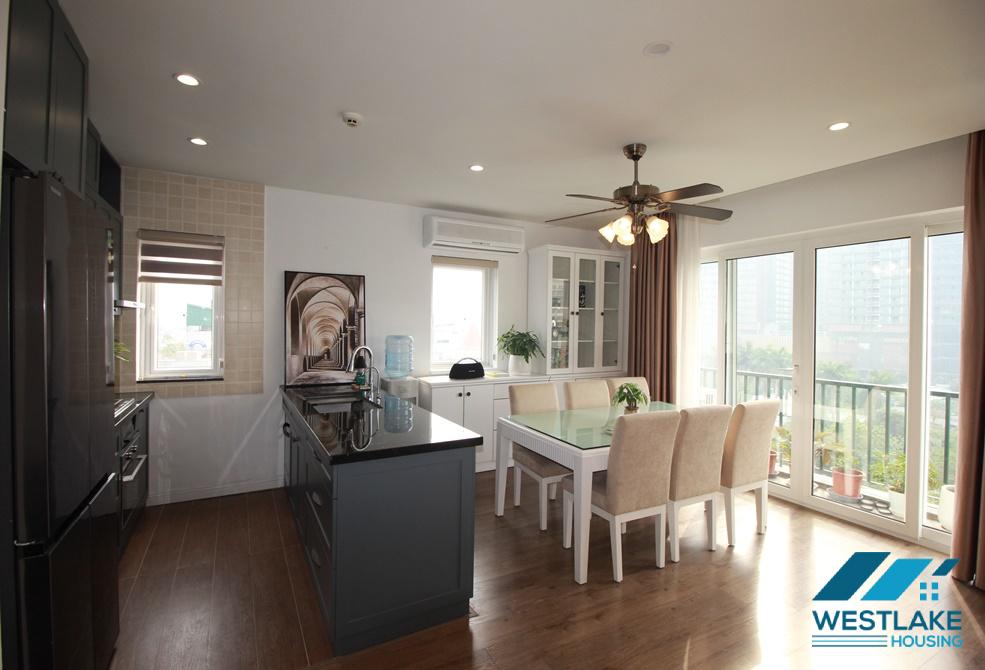 Newly revonated and beautiful lake view 02 bedrooms apartment for rent on To Ngoc Van Street, Tay Ho, Ha Noi