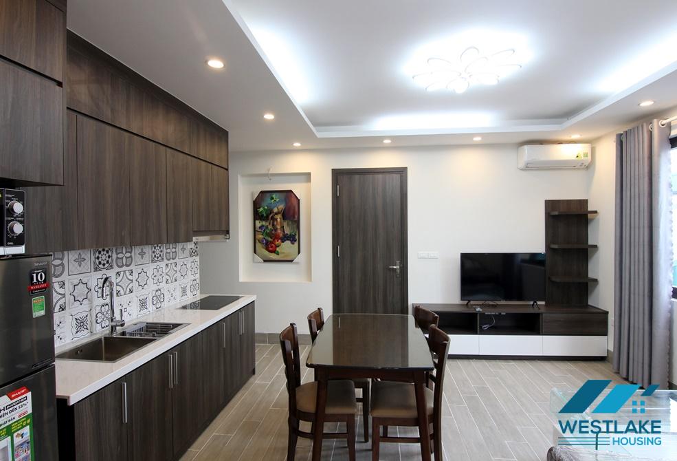 Two bedrooms serviced apartment for rent in Au Co, Tay Ho district.