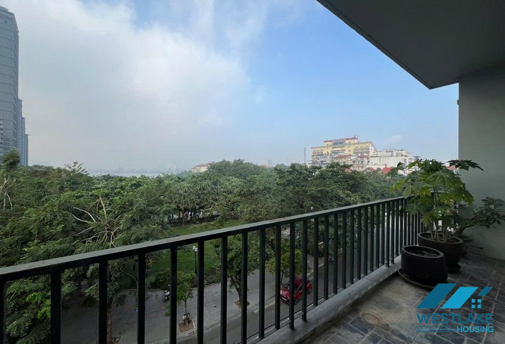Beautiful 02 bedrooms apartment for rent on To Ngoc Van street, Tay Ho, Ha Noi