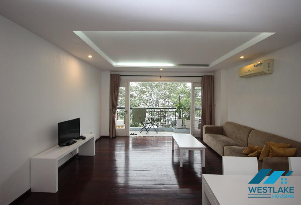  Lakeview two bedroom apartment for rent in Nhat Chieu st, Tay Ho district.