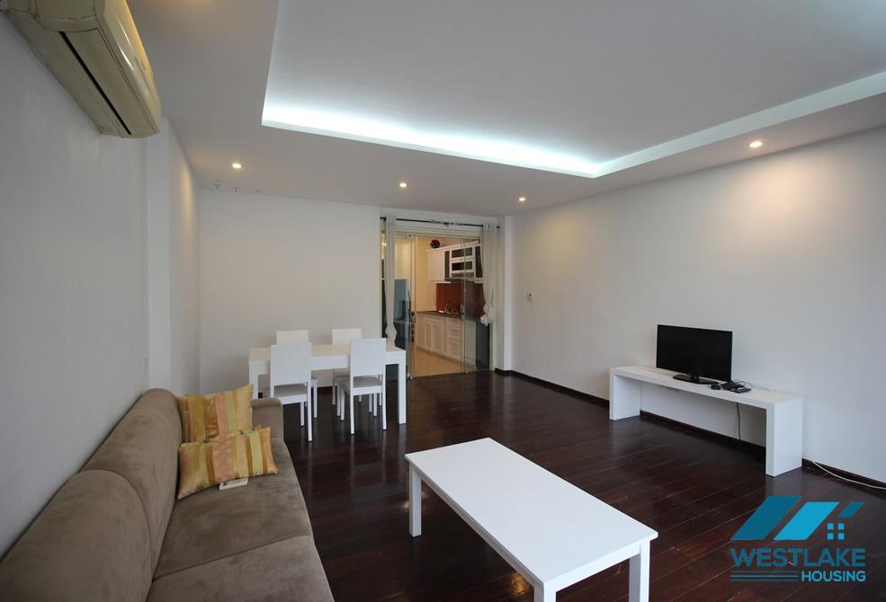 Lakeview two bedroom apartment for rent in Nhat Chieu st, Tay Ho district.