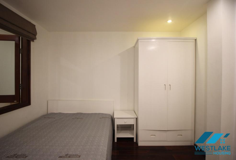 Lakeview two bedroom apartment for rent in Nhat Chieu st, Tay Ho district.