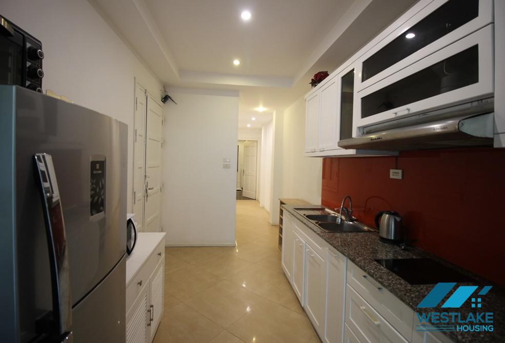 Lakeview two bedroom apartment for rent in Nhat Chieu st, Tay Ho district.