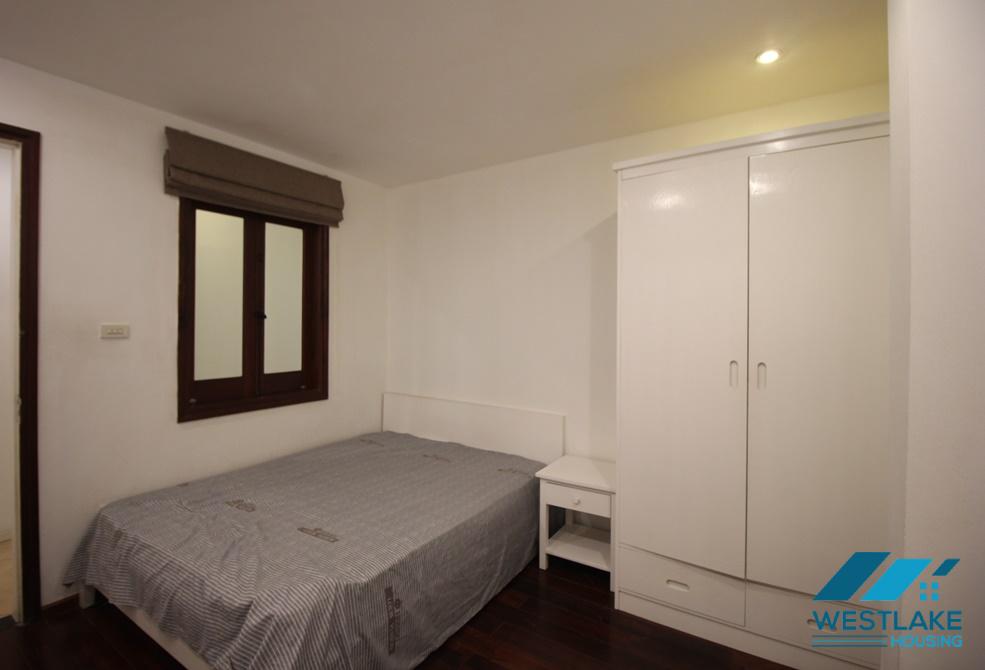 Lakeview two bedroom apartment for rent in Nhat Chieu st, Tay Ho district.