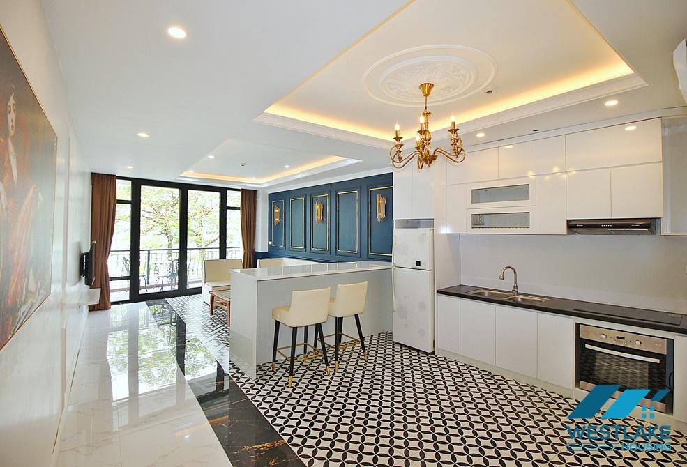 Large 02 bedrooms apartment for rent in Nhat Chieu st, Tay Ho District