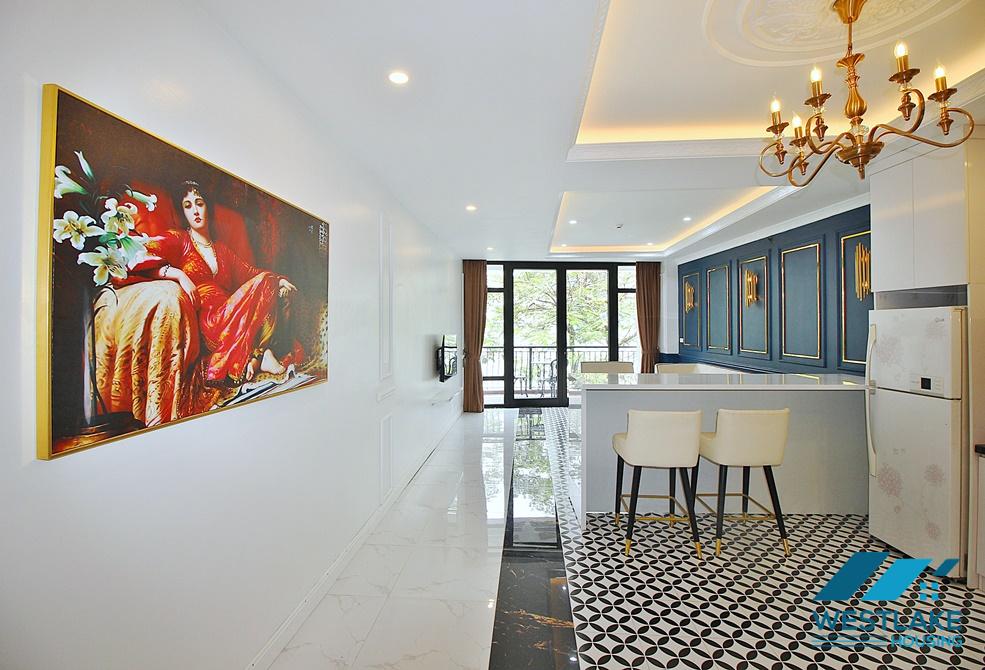 Large 02 bedrooms apartment for rent in Nhat Chieu st, Tay Ho District
