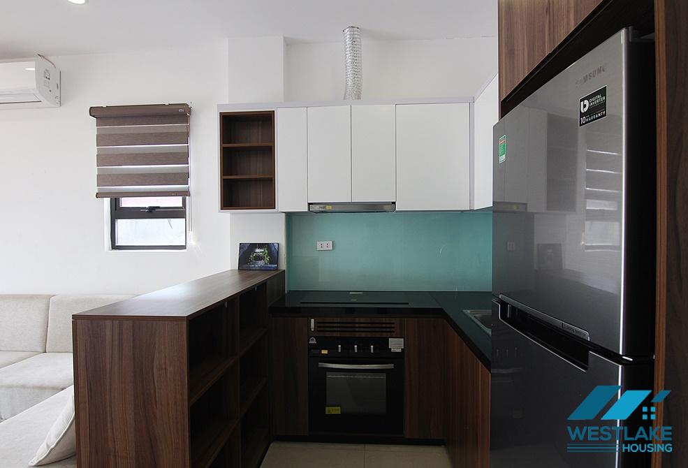 A new 1 bedroom apartment with lake view for rent in Nhat Chieu, Tay ho