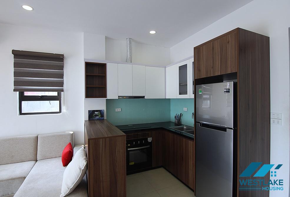 A new 1 bedroom apartment with lake view for rent in Nhat Chieu, Tay ho