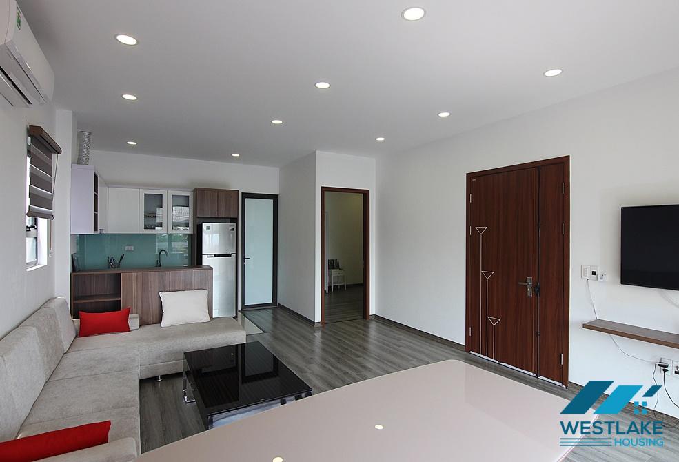 A new 1 bedroom apartment with lake view for rent in Nhat Chieu, Tay ho