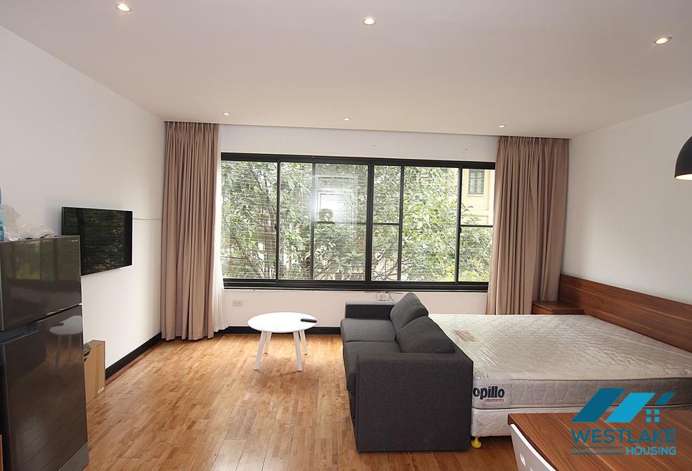 A bright and spacious studio for rent in Vong thi, Tay ho