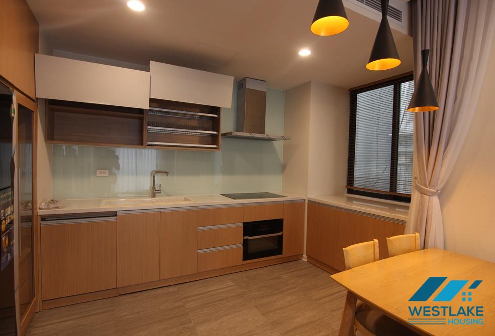 Modern apartment with one bedroom for rent in Tay Ho street, Hanoi