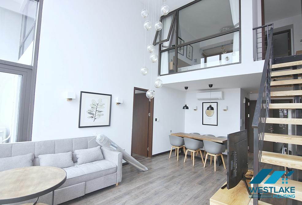 Beautiful duplex apartment for rent in Dong Da, Ha Noi