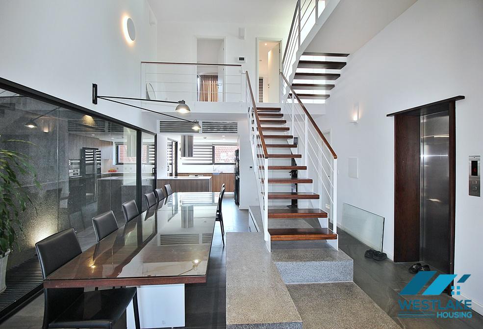 Morden duplex 3bedrooms apartment for rent in Tay Ho, Ha Noi