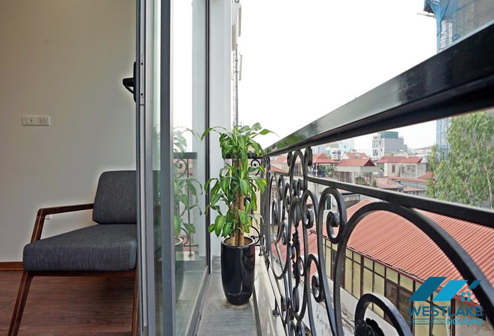 Beautiful and modern one bedroom apartment for rent near Lotte Tower, in Lieu Giai, Ba Dinh.