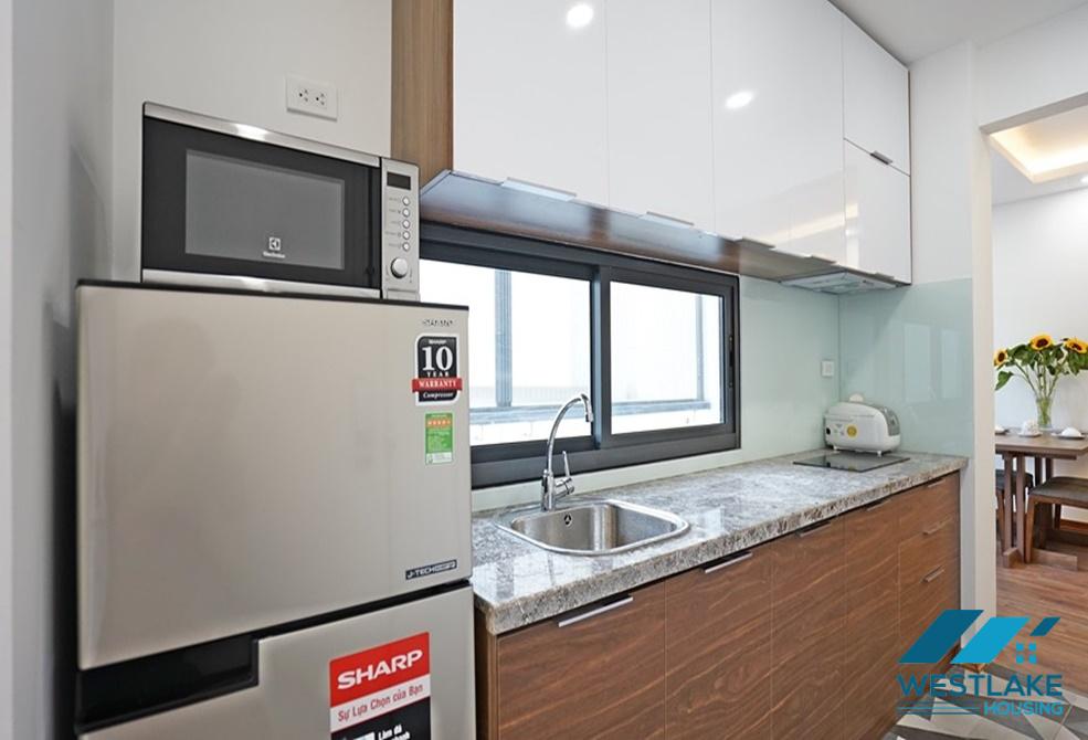 Beautiful and modern one bedroom apartment for rent near Lotte Tower, in Lieu Giai, Ba Dinh.