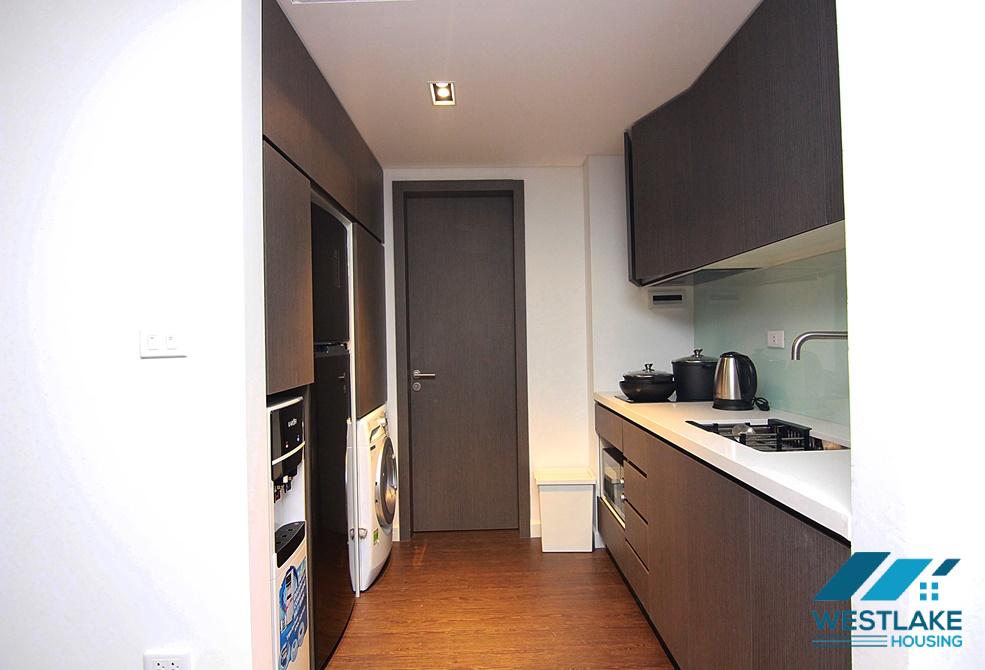 Luxury one bedroom apartment with nice courtyard for rent in Dang Thai Mai area, Tay Ho District