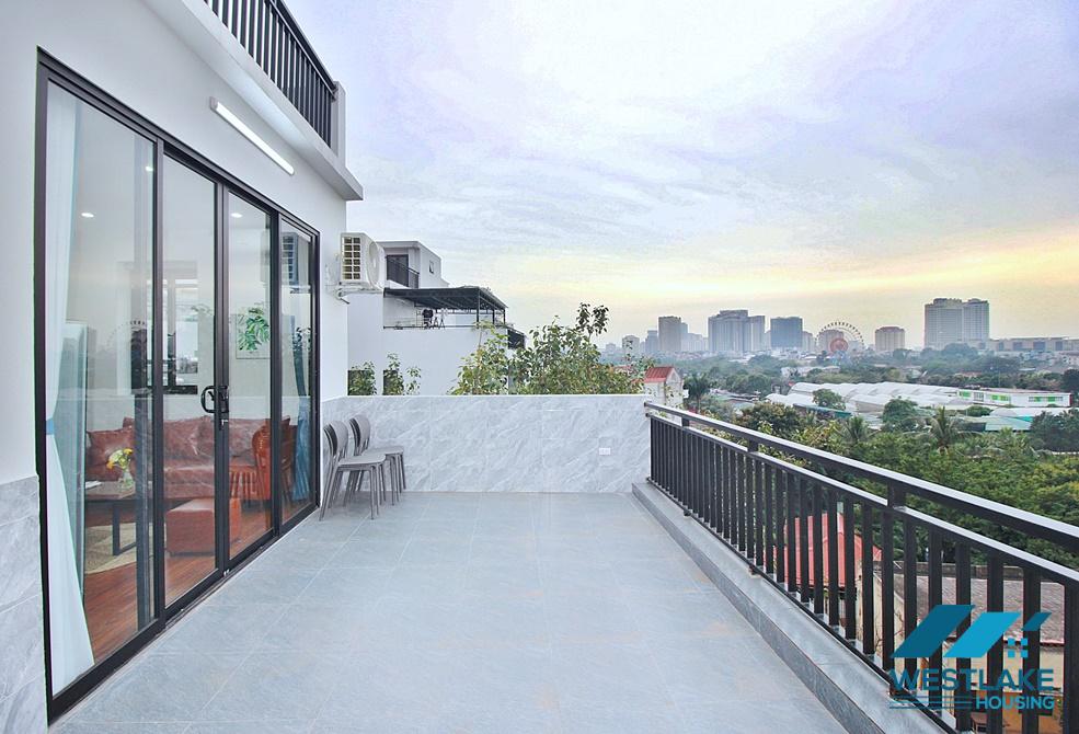 Căn Hộ 1 Phòng Ngủ Mới Đẹp, Ban Công Rộng Sáng Thoáng Cho Thuê ở Âu Cơ Tây Hồ,Hà Nội
