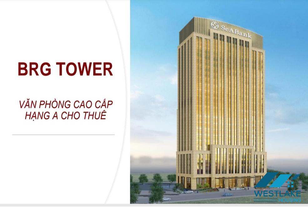 Văn phòng cho thuê tại BRG Tower 198 Trần Quang Khải, Quận Hoàn Kiếm