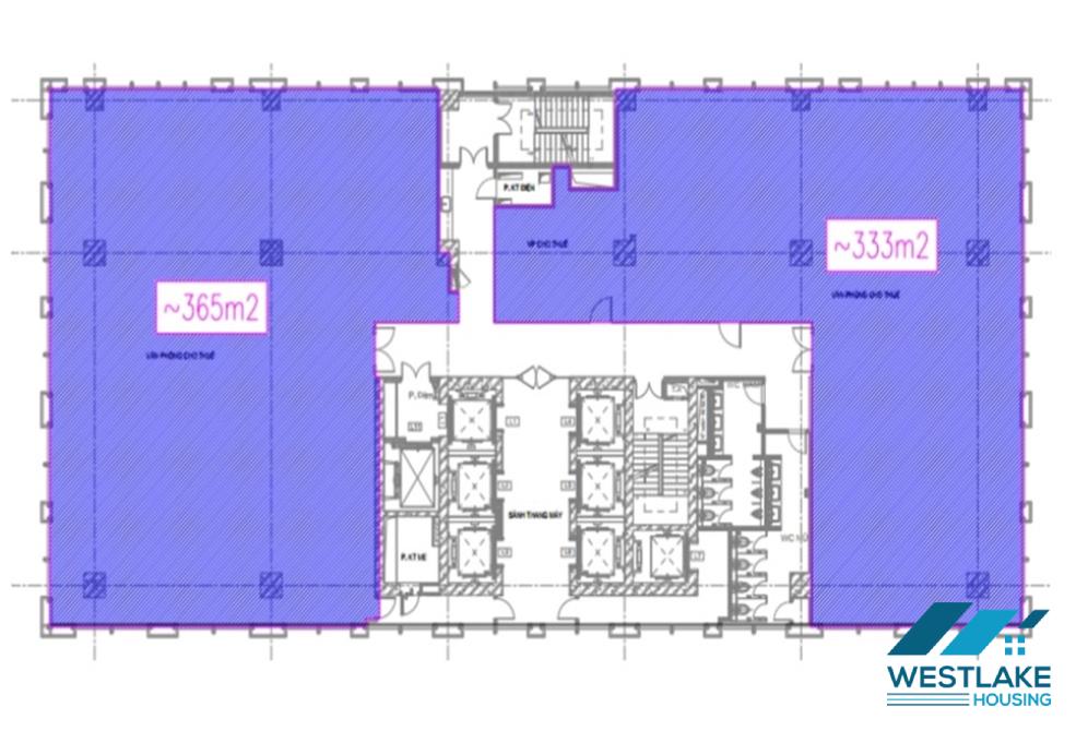 Văn phòng cho thuê tại BRG Tower 198 Trần Quang Khải, Quận Hoàn Kiếm