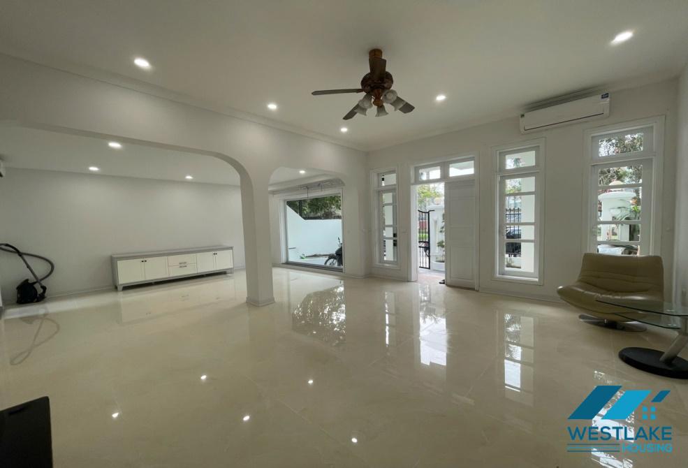 Newly renovated villa for rent in C Block, Ciputra compound, Ha Noi