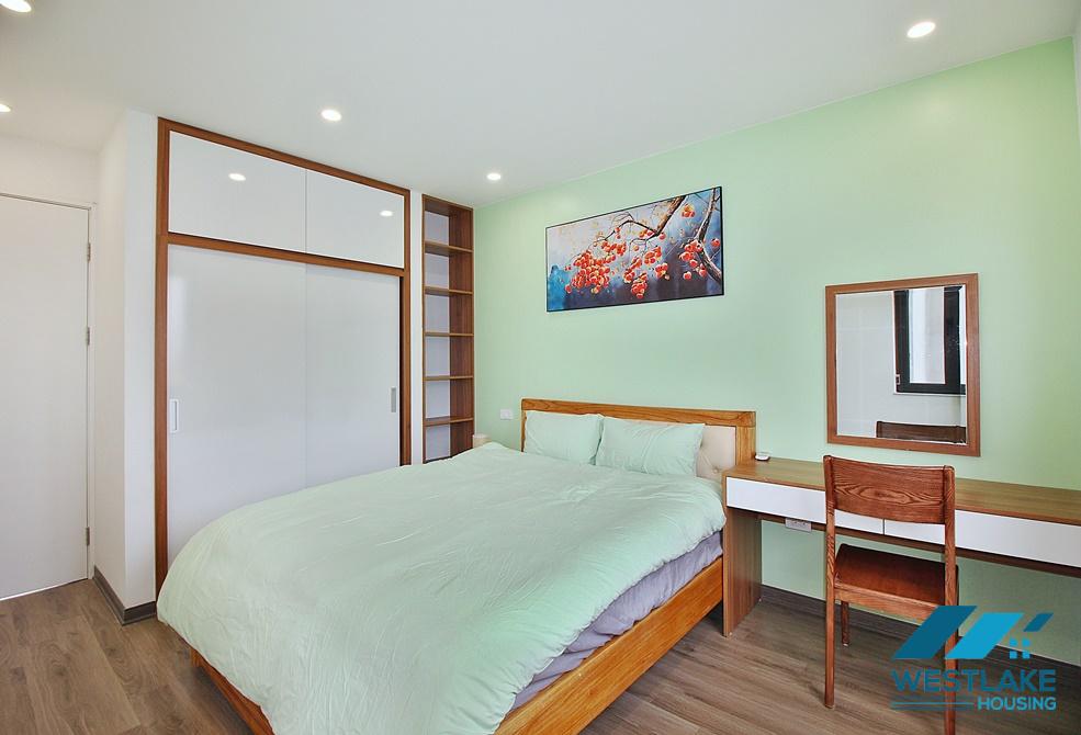 Huge balcony 1 bedroom apartment for rent in To Ngoc Van st, Tay Ho