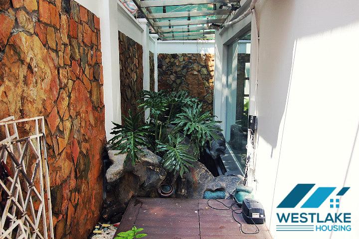 A nice and fully furnished house for rent in D Block, Ciputra, Tay Ho, Ha Noi