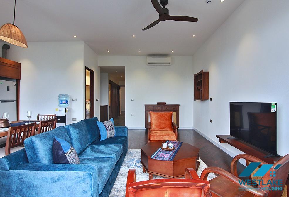 A stunning lake view 2 bedroom apartment with balcony in Tay ho, Ha noi