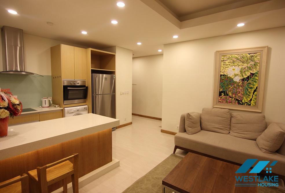 A nice 1 bedroom apartment with gym in Trinh cong son, Tay ho