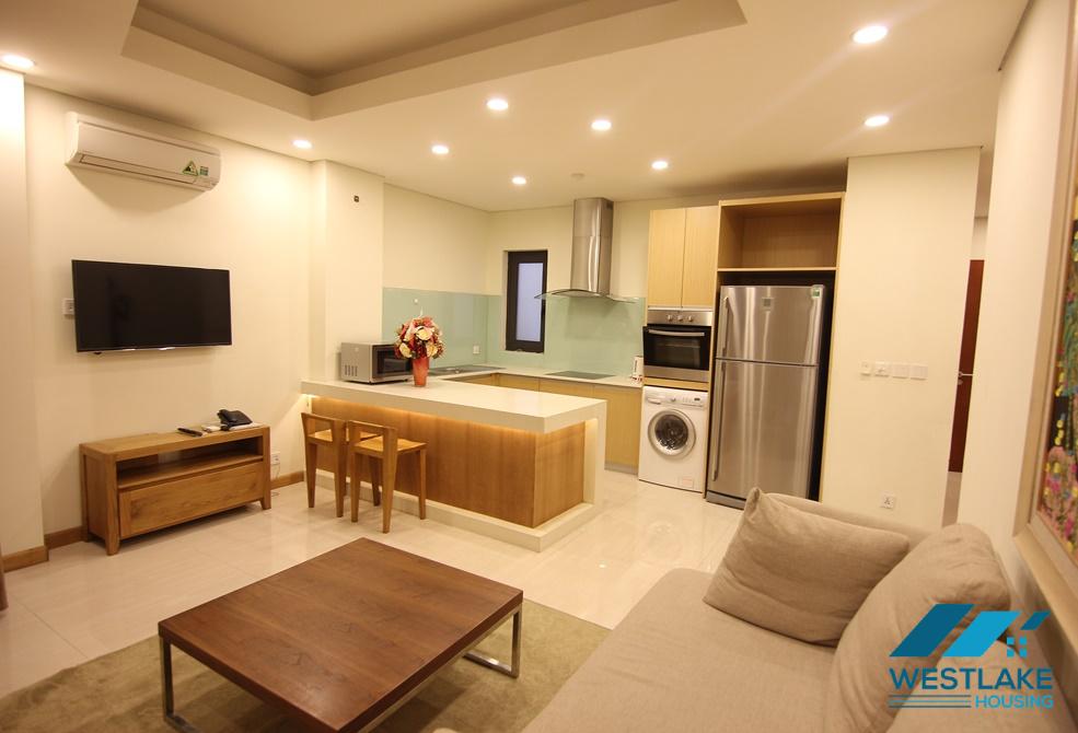 A nice 1 bedroom apartment with gym in Trinh cong son, Tay ho
