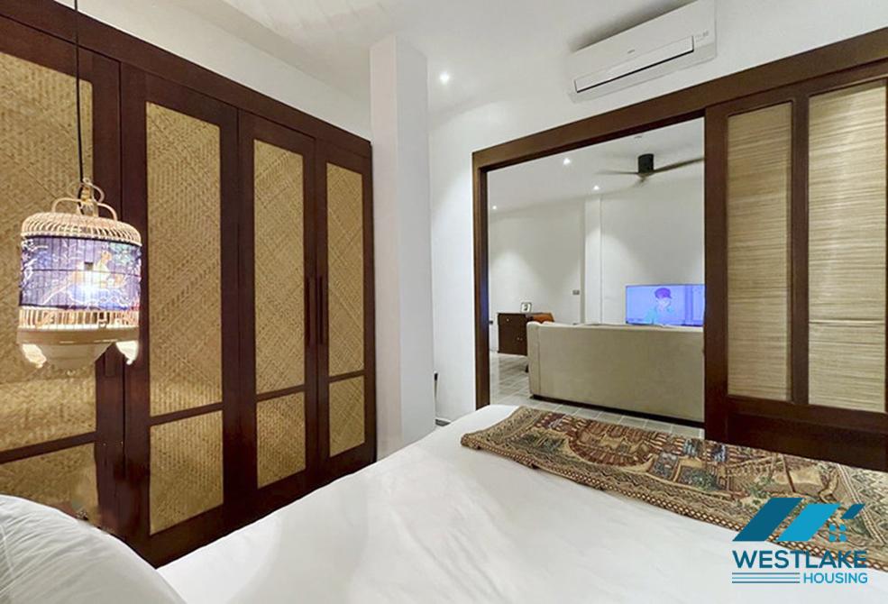 Cho Thuê Căn Hộ Một Phòng Ngủ Tầng Trệt Tại Khu Đặng Thai Mai, Tây Hồ