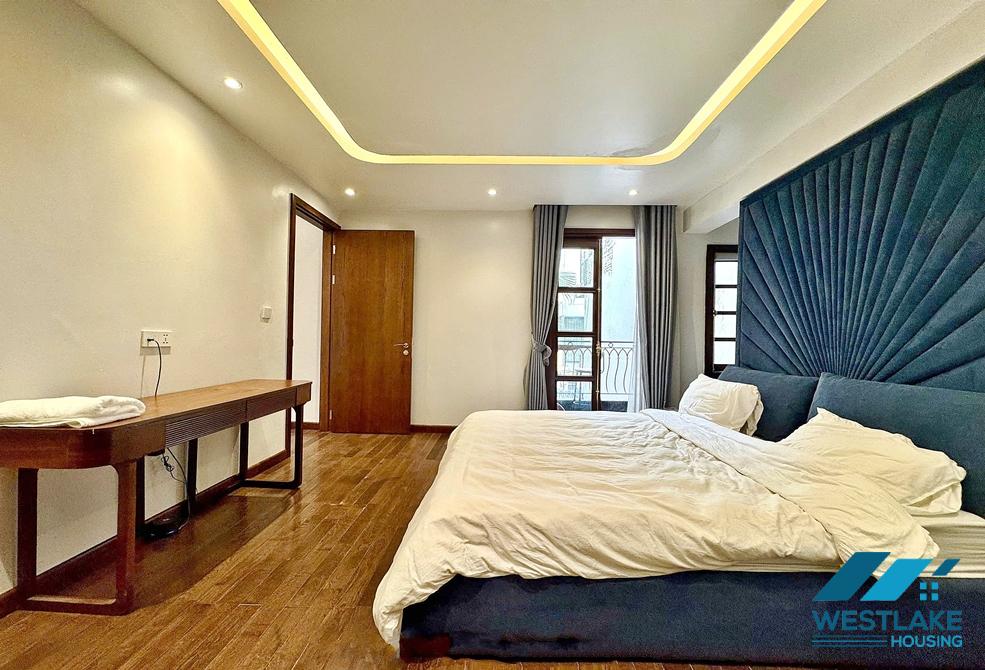 Garden 4 bedrooms house for rent in Tay Ho, Ha Noi