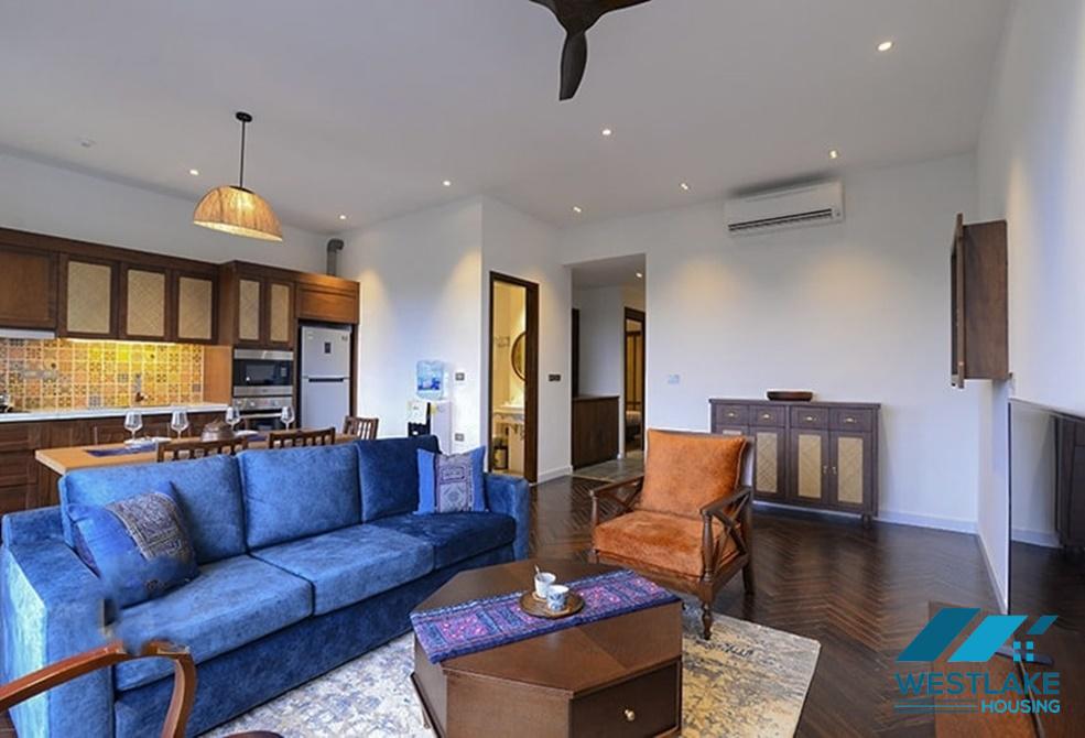 Janpanese style 2 bedrooms apartment for rent in Xom Chua, Dang Thai Mai area