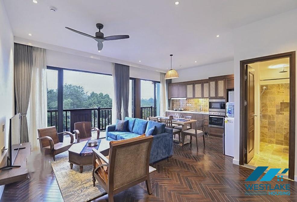 Janpanese style 2 bedrooms apartment for rent in Xom Chua, Dang Thai Mai area
