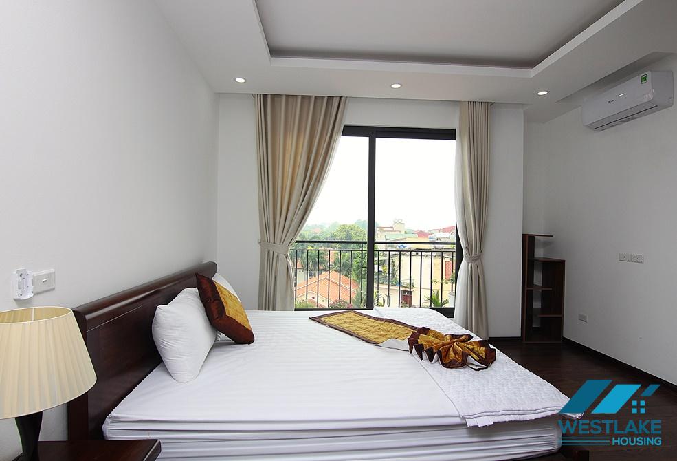 Bright and new 2 bedrooms aparment with nice balcony for rent in Xuan Dieu, Tay Ho