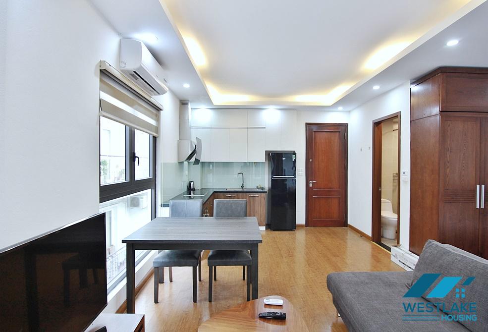A spacious studio apartment for rent in To Ngoc Van area, Tay Ho, Ha Noi