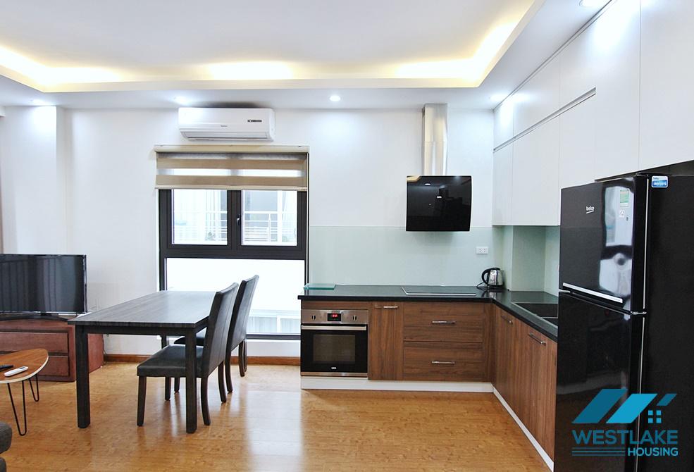 A spacious studio apartment for rent in To Ngoc Van area, Tay Ho, Ha Noi