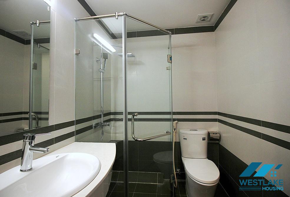Bright studio with balcony for rent in Nhat chieu, Tay ho