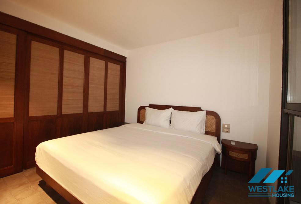 One bedroom with small private yard ground floor for rent in To Ngoc Van