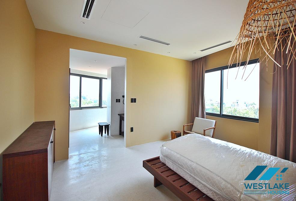 Bright apartment with nice view for rent in Tay Ho District