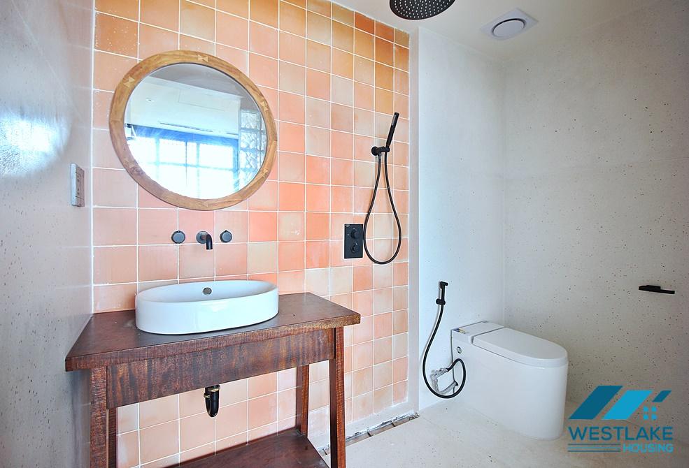 Bright apartment with nice view for rent in Tay Ho District