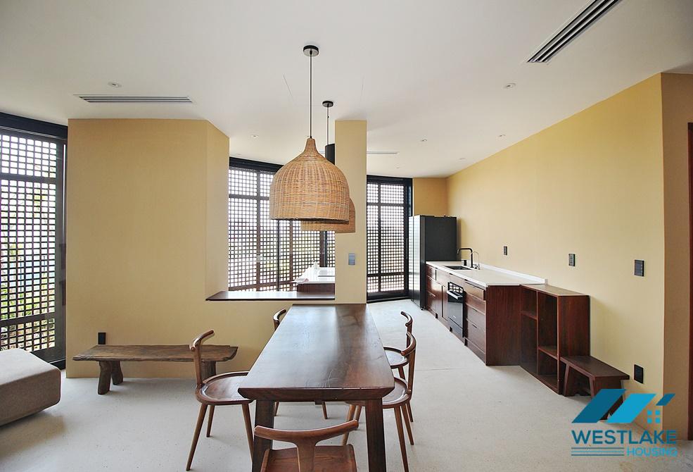 Bright apartment with nice view for rent in Tay Ho District