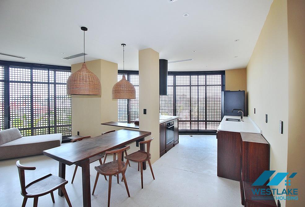Bright apartment with nice view for rent in Tay Ho District