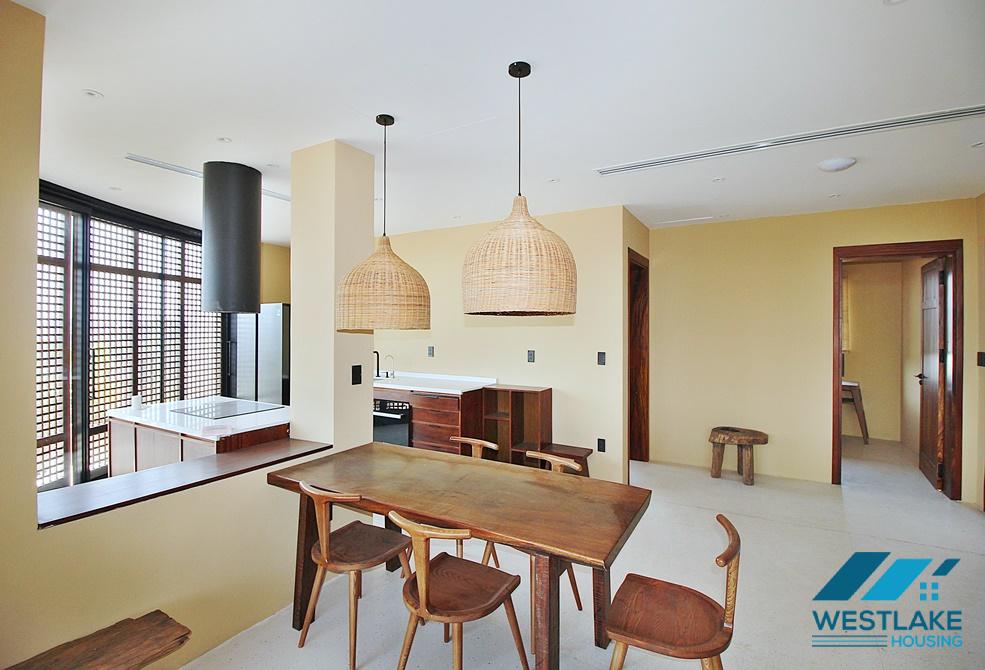 Bright apartment with nice view for rent in Tay Ho District