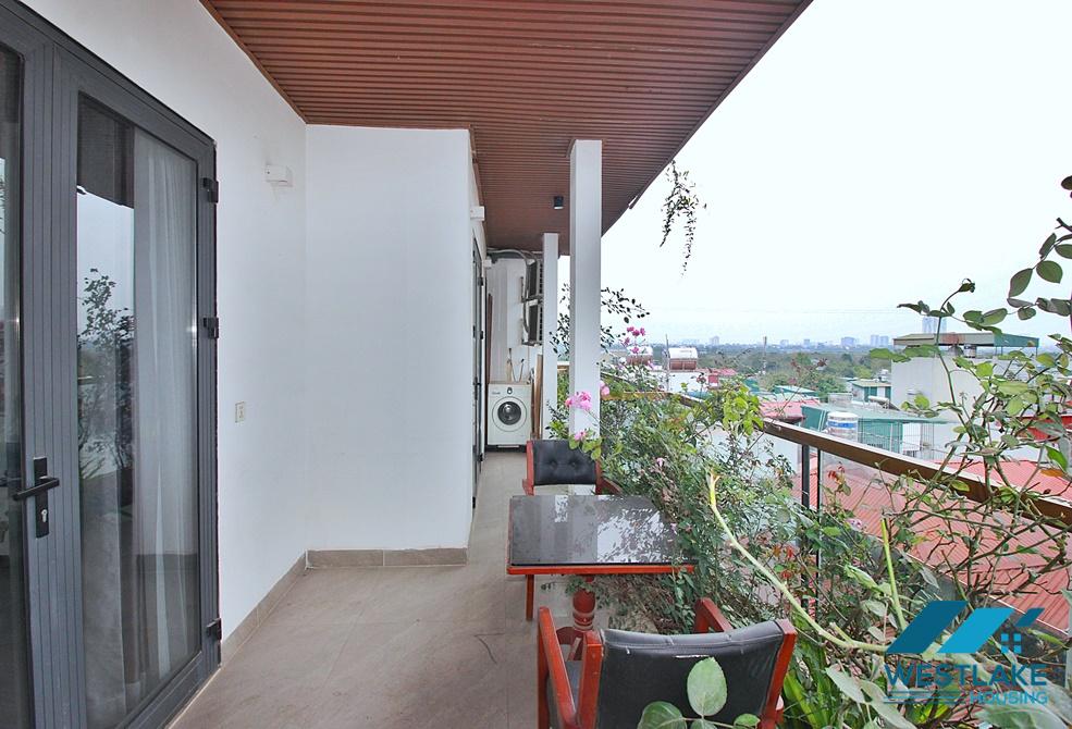 Bright and spacious one bedroom apartment for rent in Tay Ho, Ha Noi