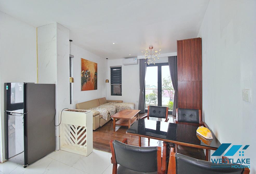 Bright and spacious one bedroom apartment for rent in Tay Ho, Ha Noi