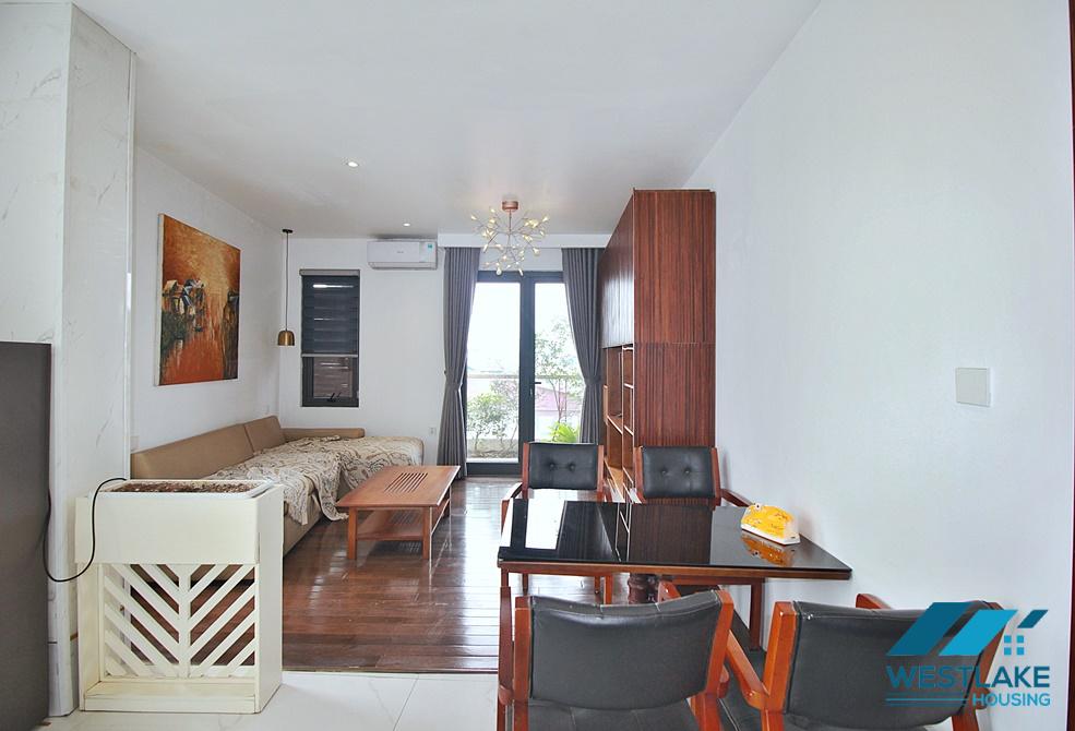 Bright and spacious one bedroom apartment for rent in Tay Ho, Ha Noi